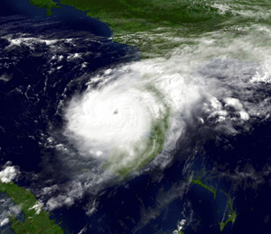 Hurricane Charley and The Dry Tortugas